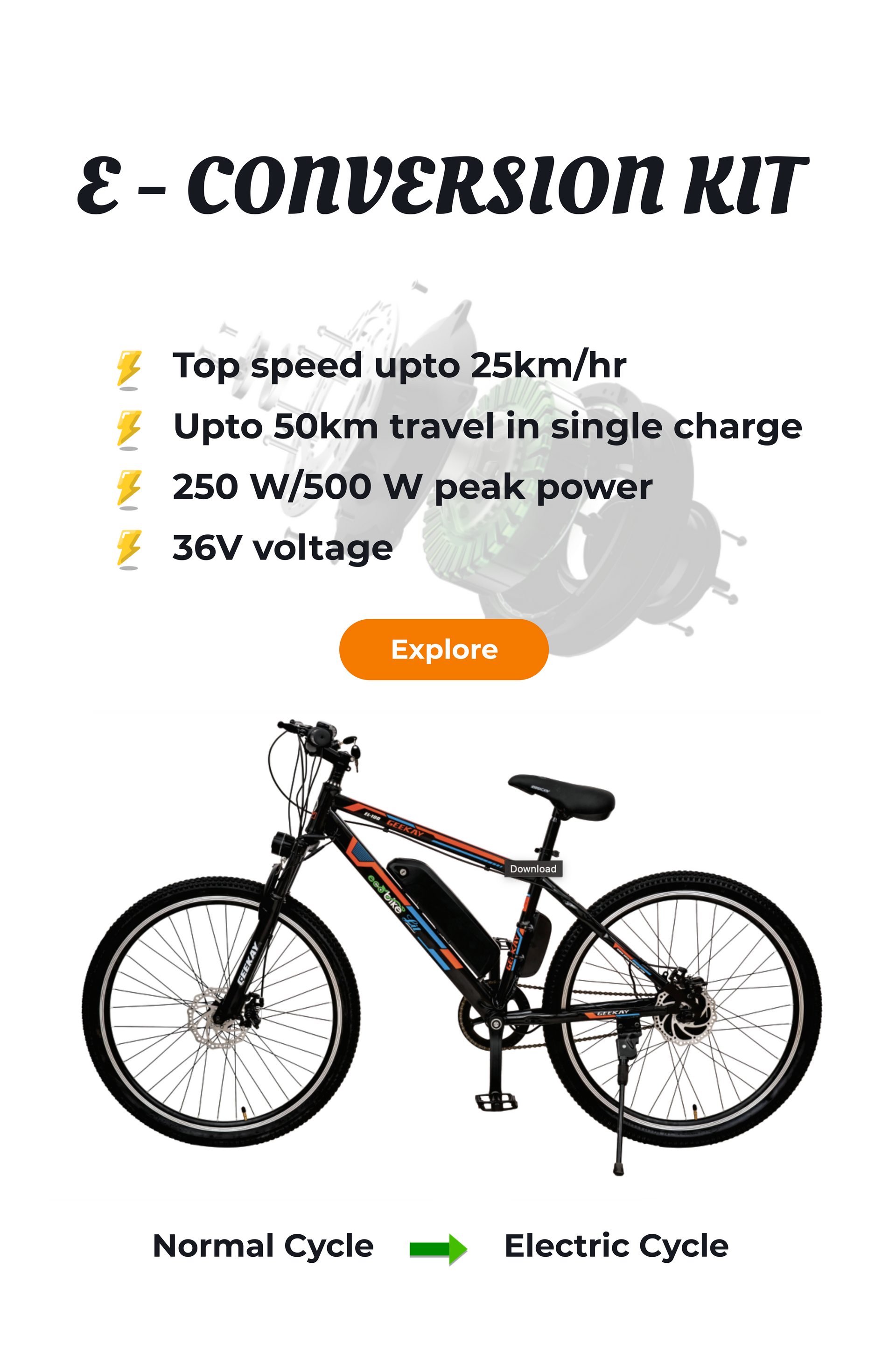 rudra cycles eco bike